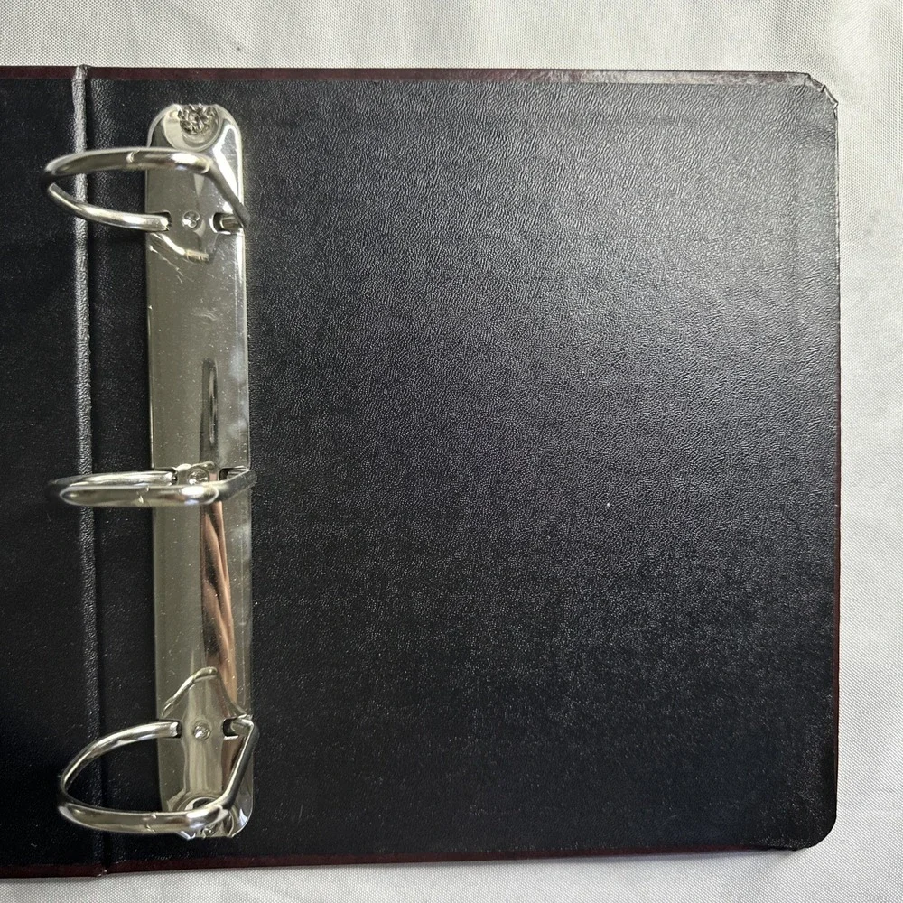Lot of 2 Franklin Covey Quest International Institute Storage 3-Ring Binders USA